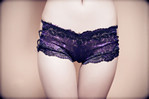 唯独钟爱我紫色的情趣内裤5