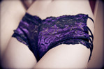 唯独钟爱我紫色的情趣内裤21